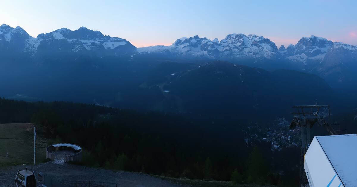 Stupenda vista sul Brenta da Pradalago - Madonna di Campiglio