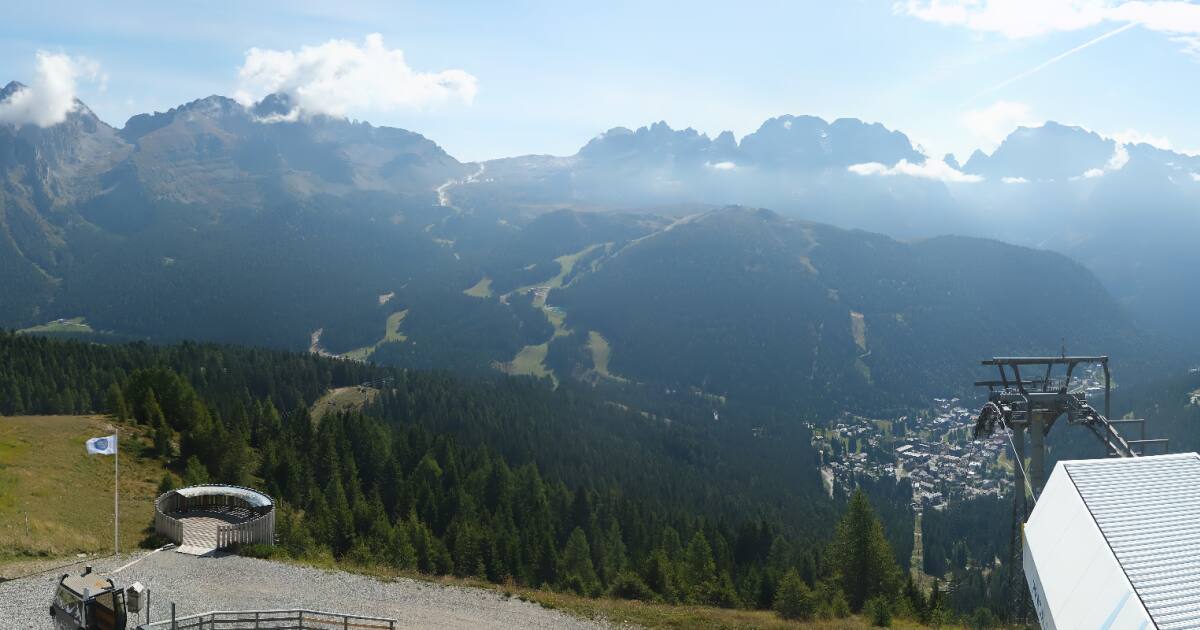 Stupenda vista sul Brenta da Pradalago - Madonna di Campiglio