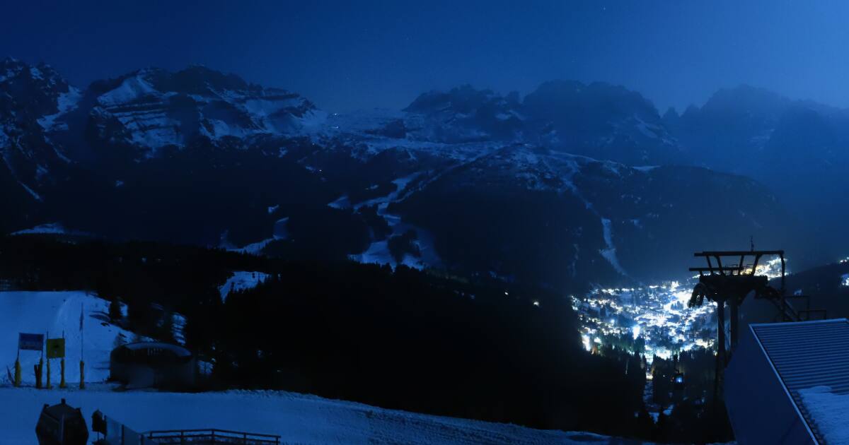 Stupenda vista sul Brenta da Pradalago - Madonna di Campiglio