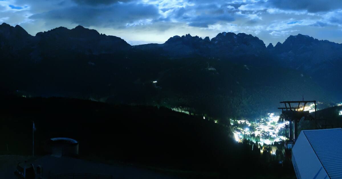 Stupenda vista sul Brenta da Pradalago - Madonna di Campiglio