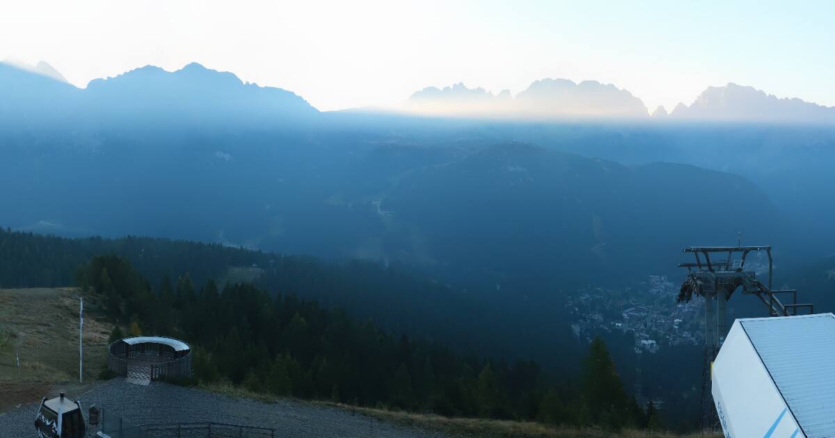 Stupenda vista sul Brenta da Pradalago - Madonna di Campiglio