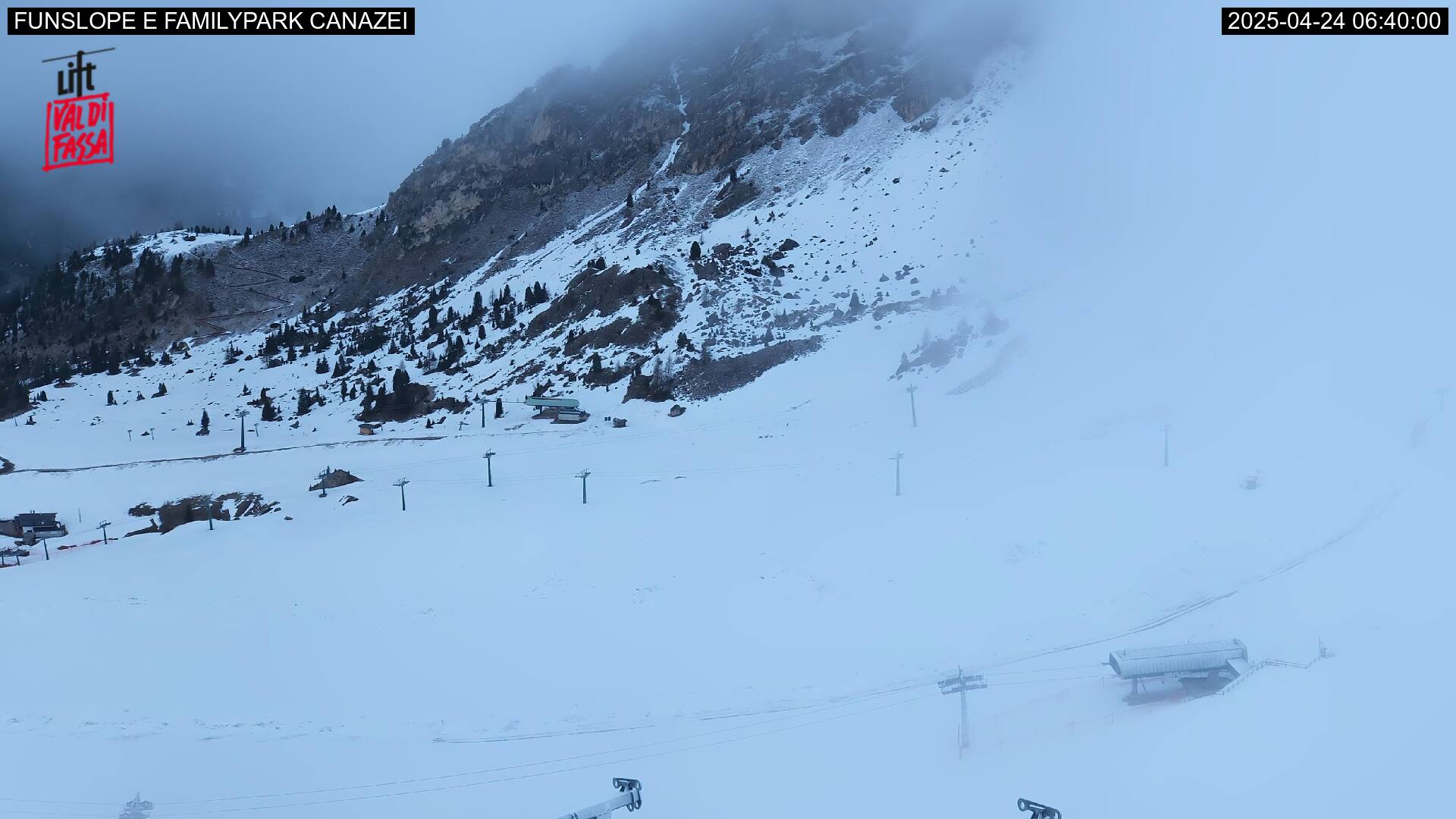 Canazei webcam - Belvedere snowpark