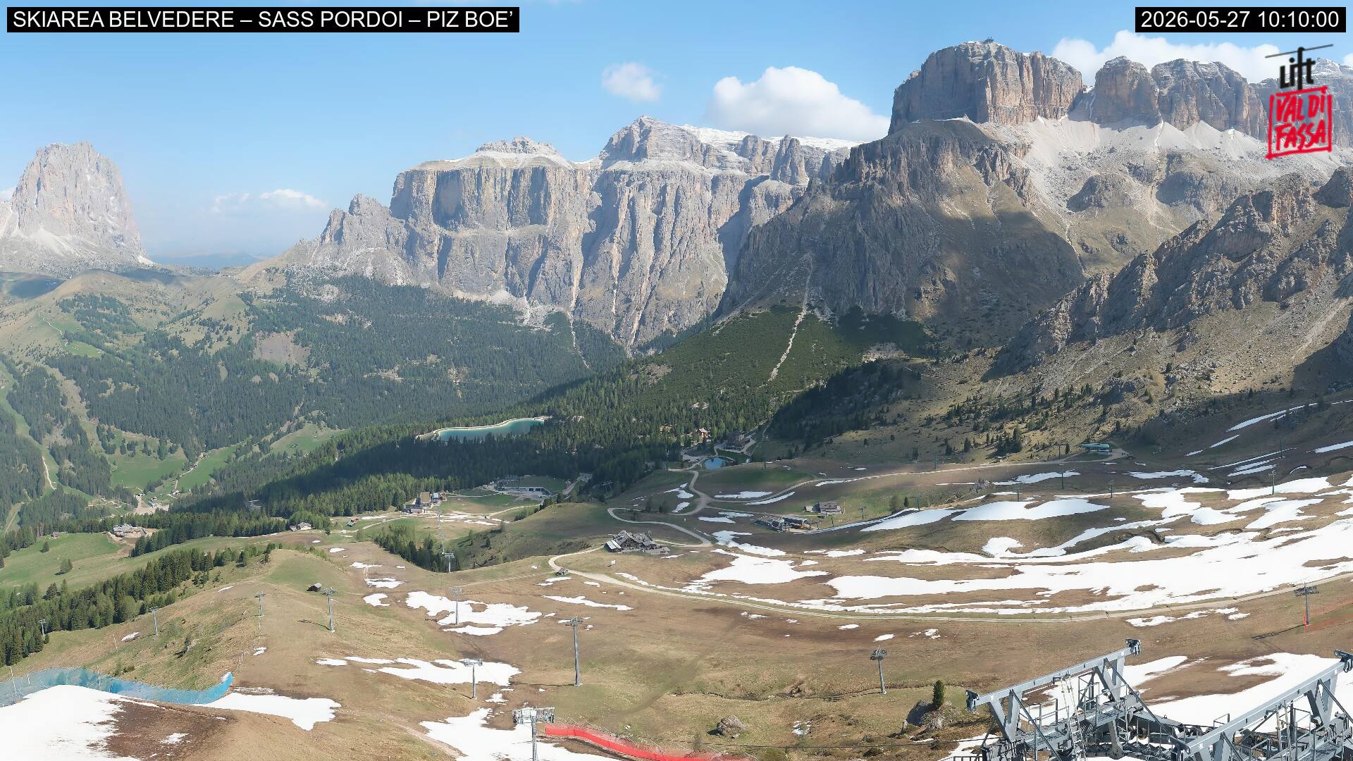 webcam pozza di fassa centro