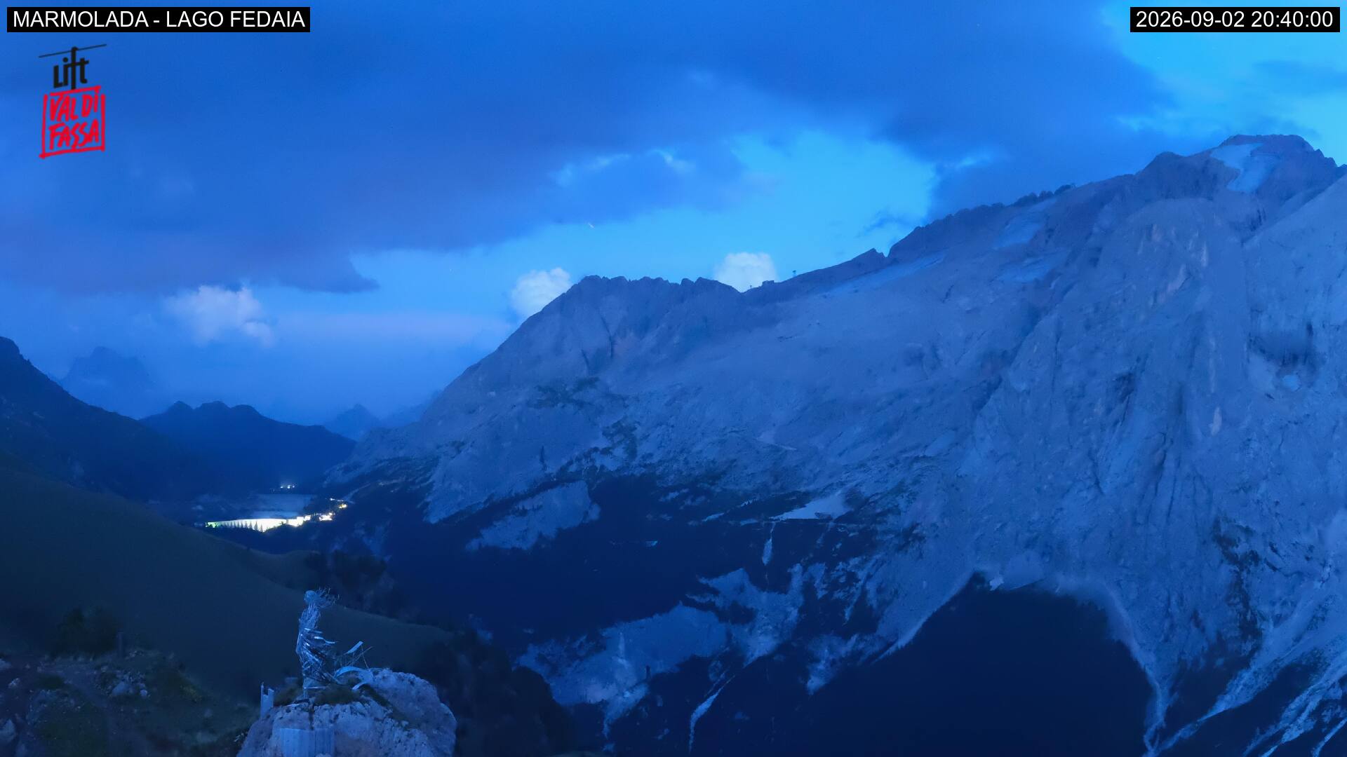 Marmolada e Gran Vernelvista dal Belvedere