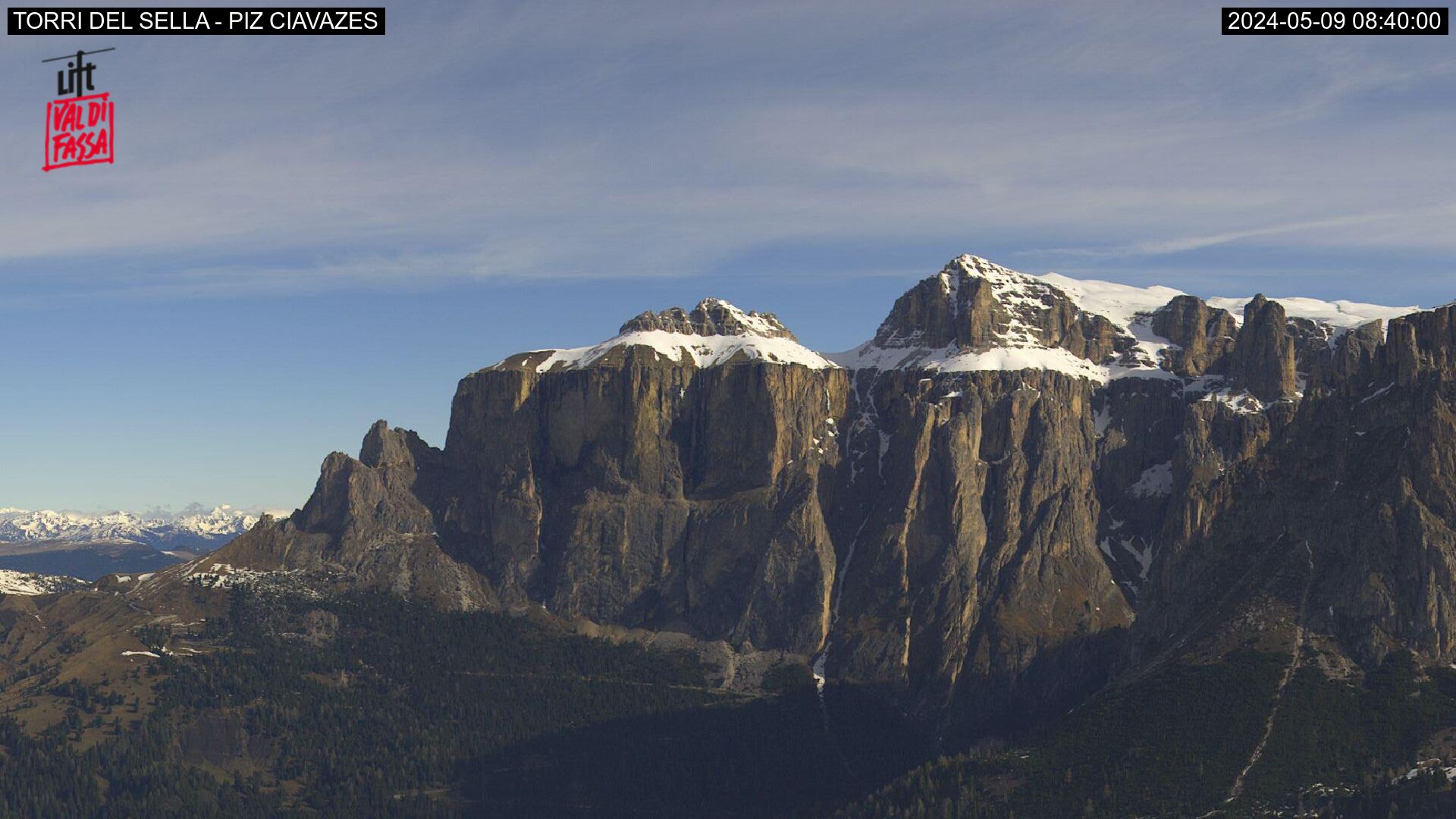 Webcam a Campitello di Fassa - Trentino