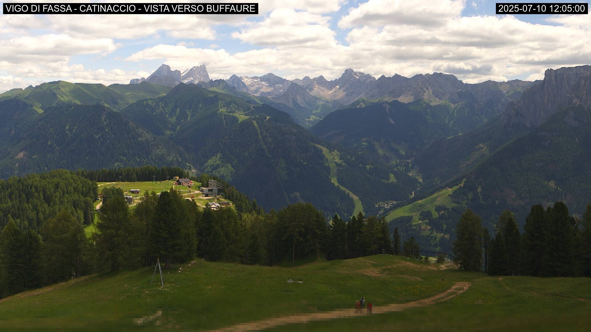 Webcam a Vigo di Fassa - Trentino - Dolomiti