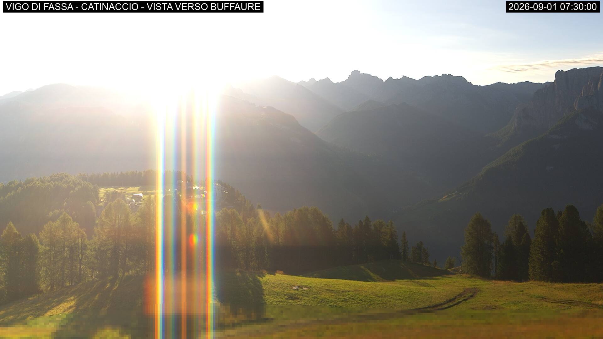 Webcam a Vigo di Fassa - Trentino
