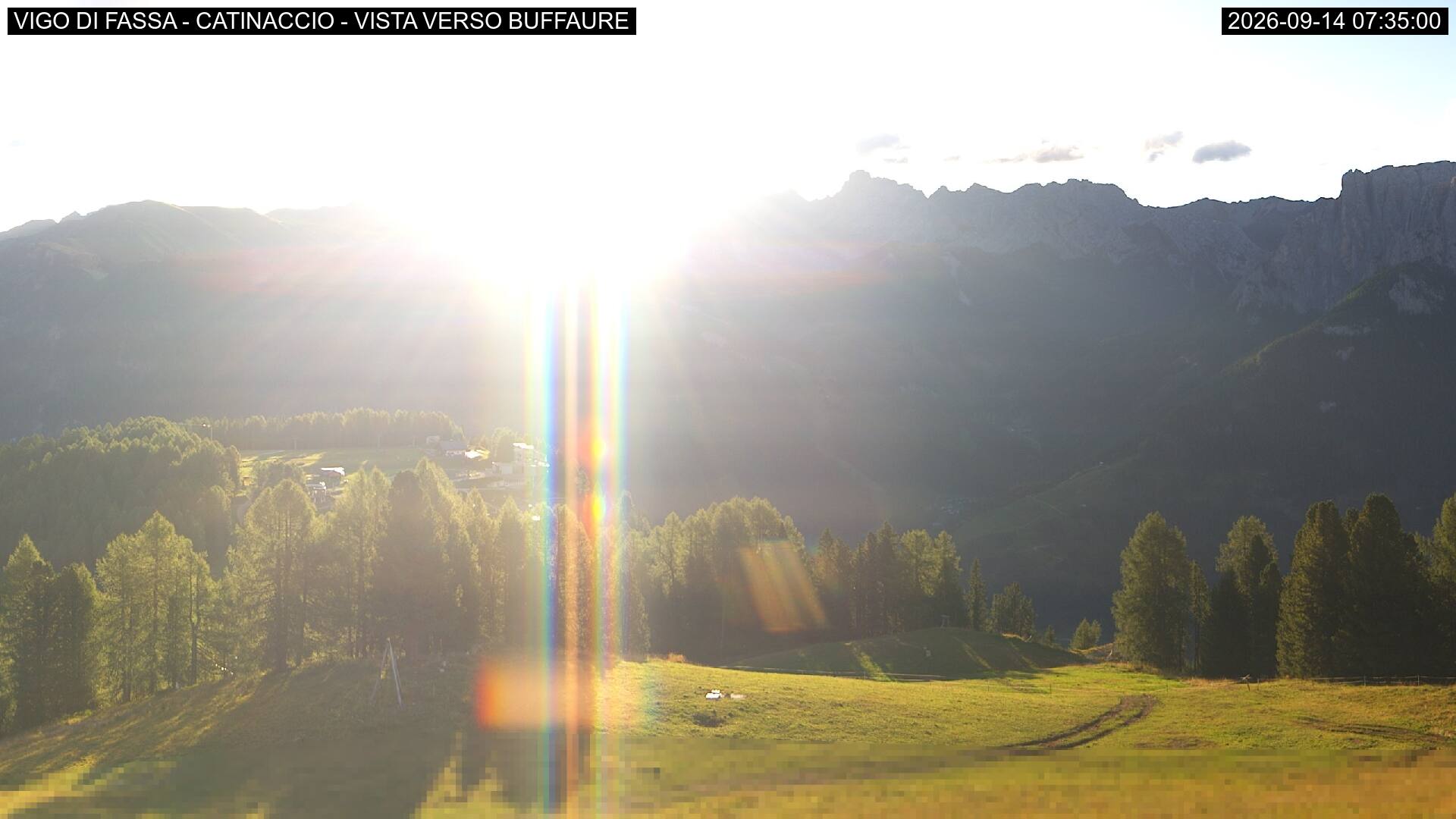 Webcam a Vigo di Fassa - Trentino