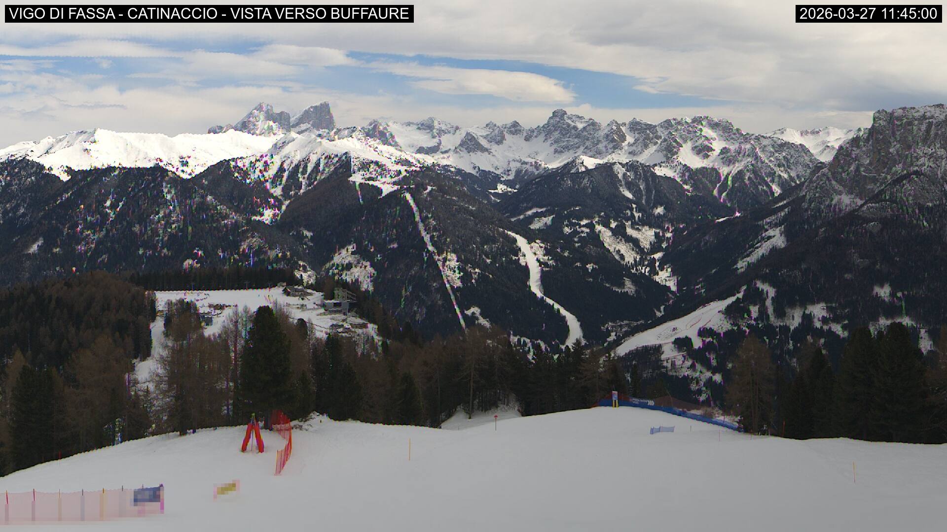 Webcam a Vigo di Fassa - Trentino