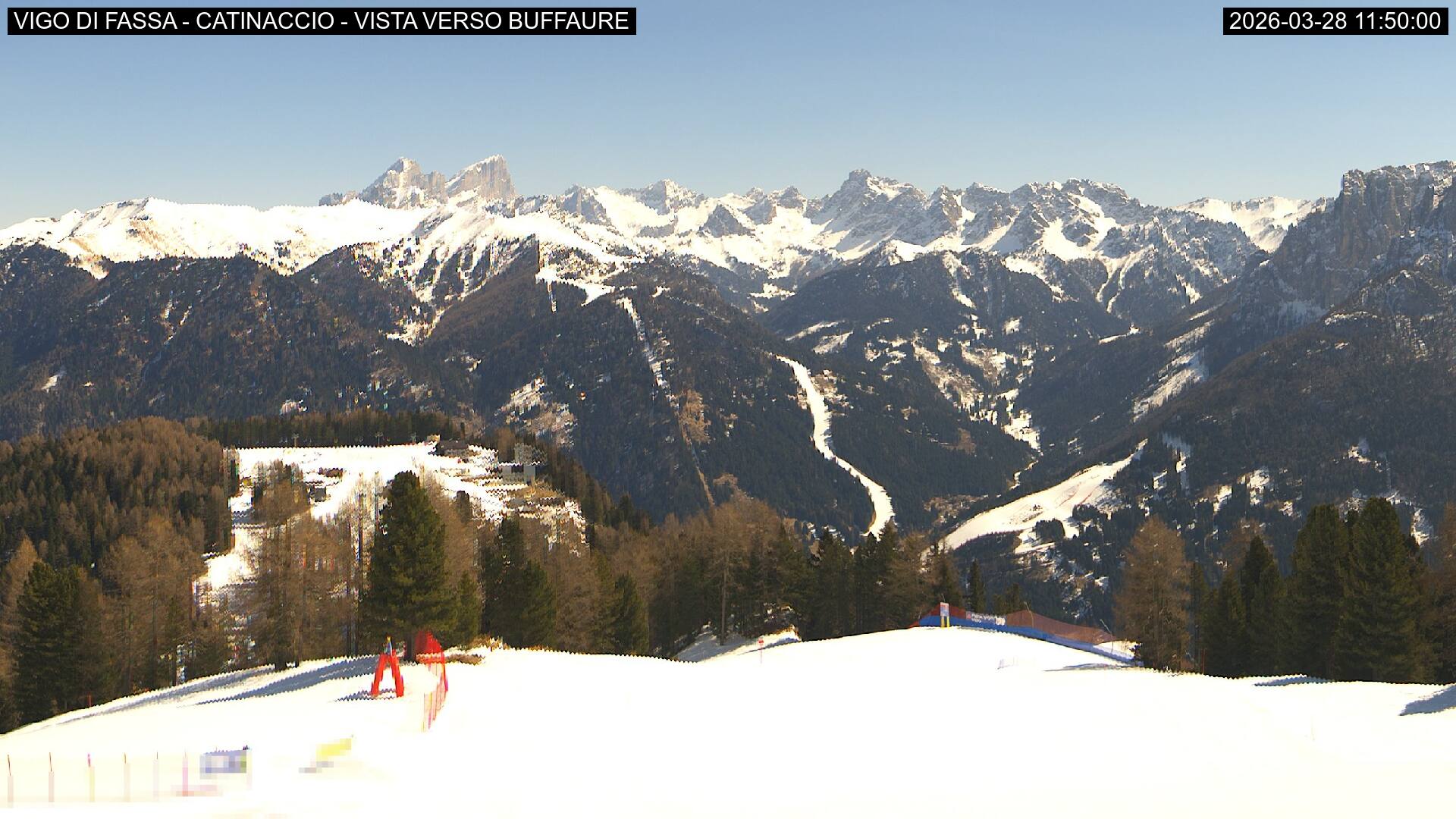 Webcam a Vigo di Fassa - Trentino