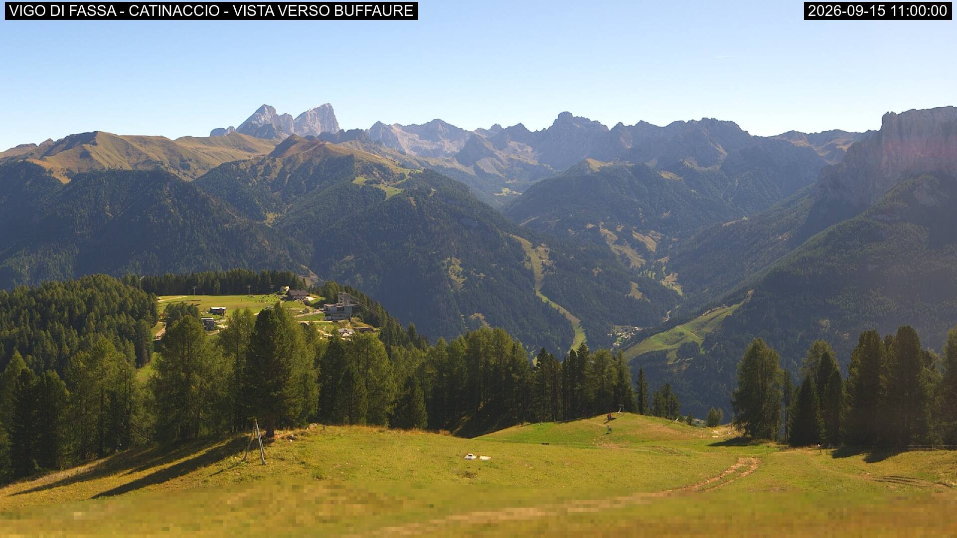 Webcam a Vigo di Fassa - Trentino