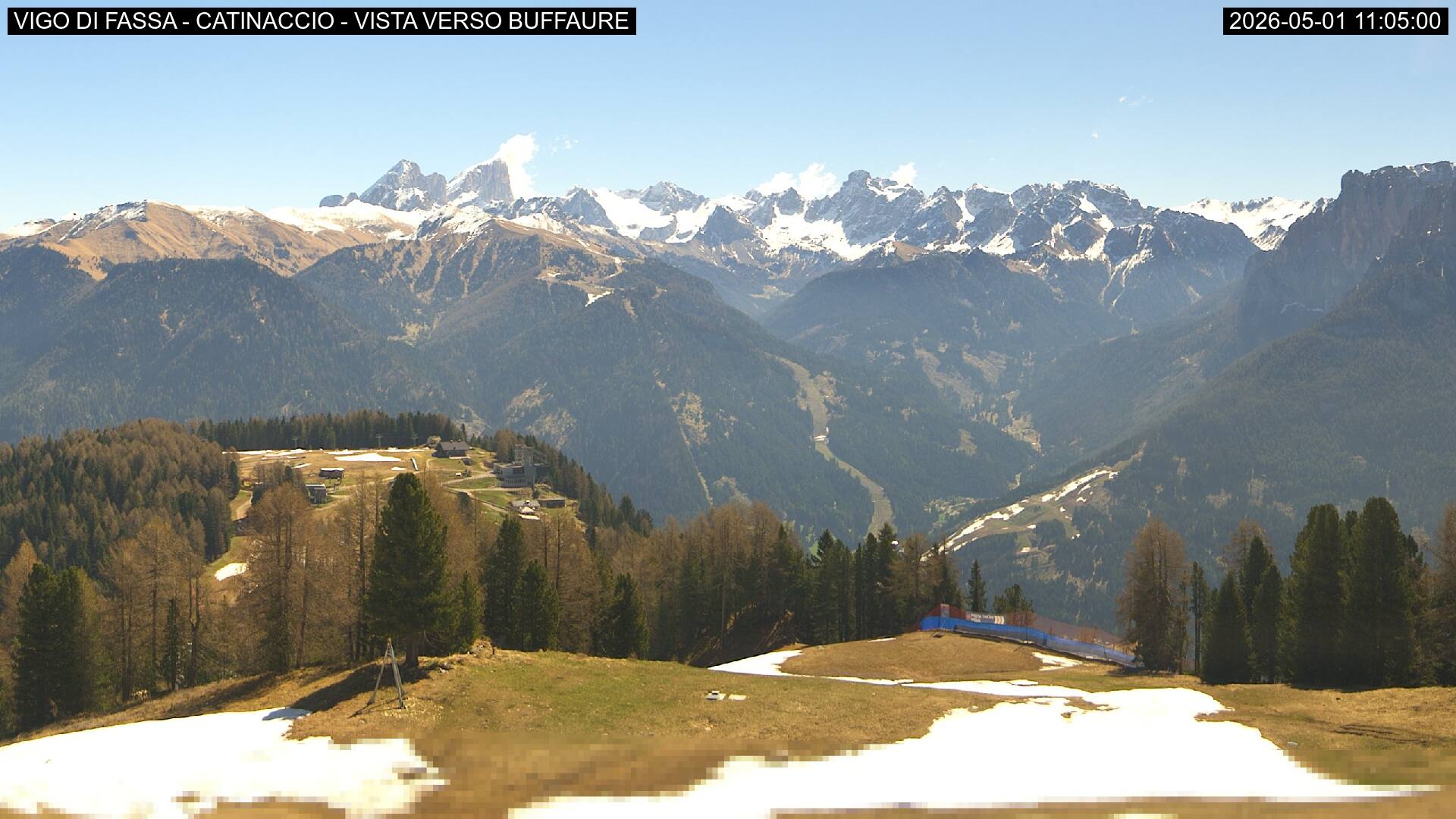 Webcam a Vigo di Fassa - Trentino
