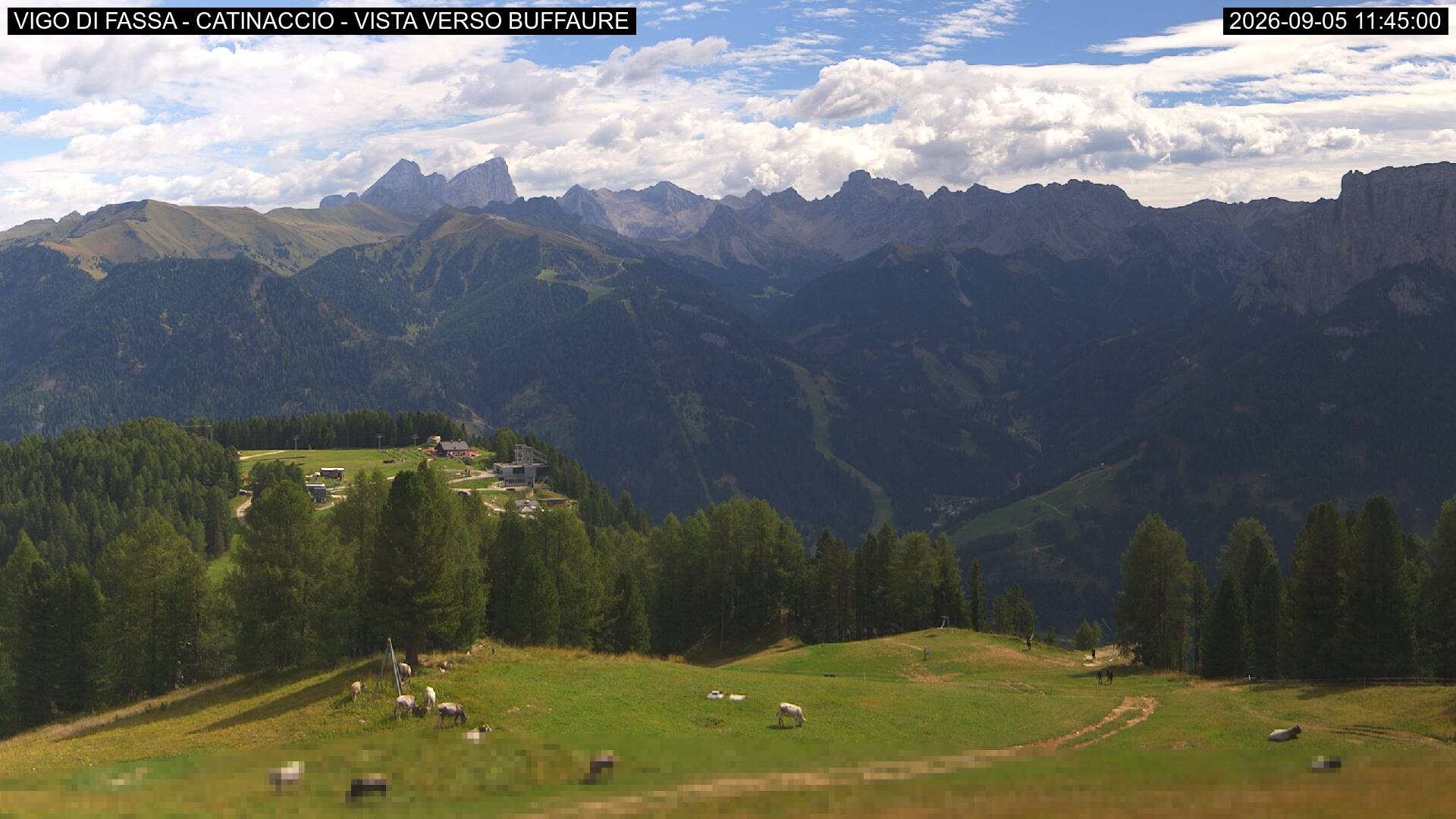 Webcam a Vigo di Fassa - Trentino