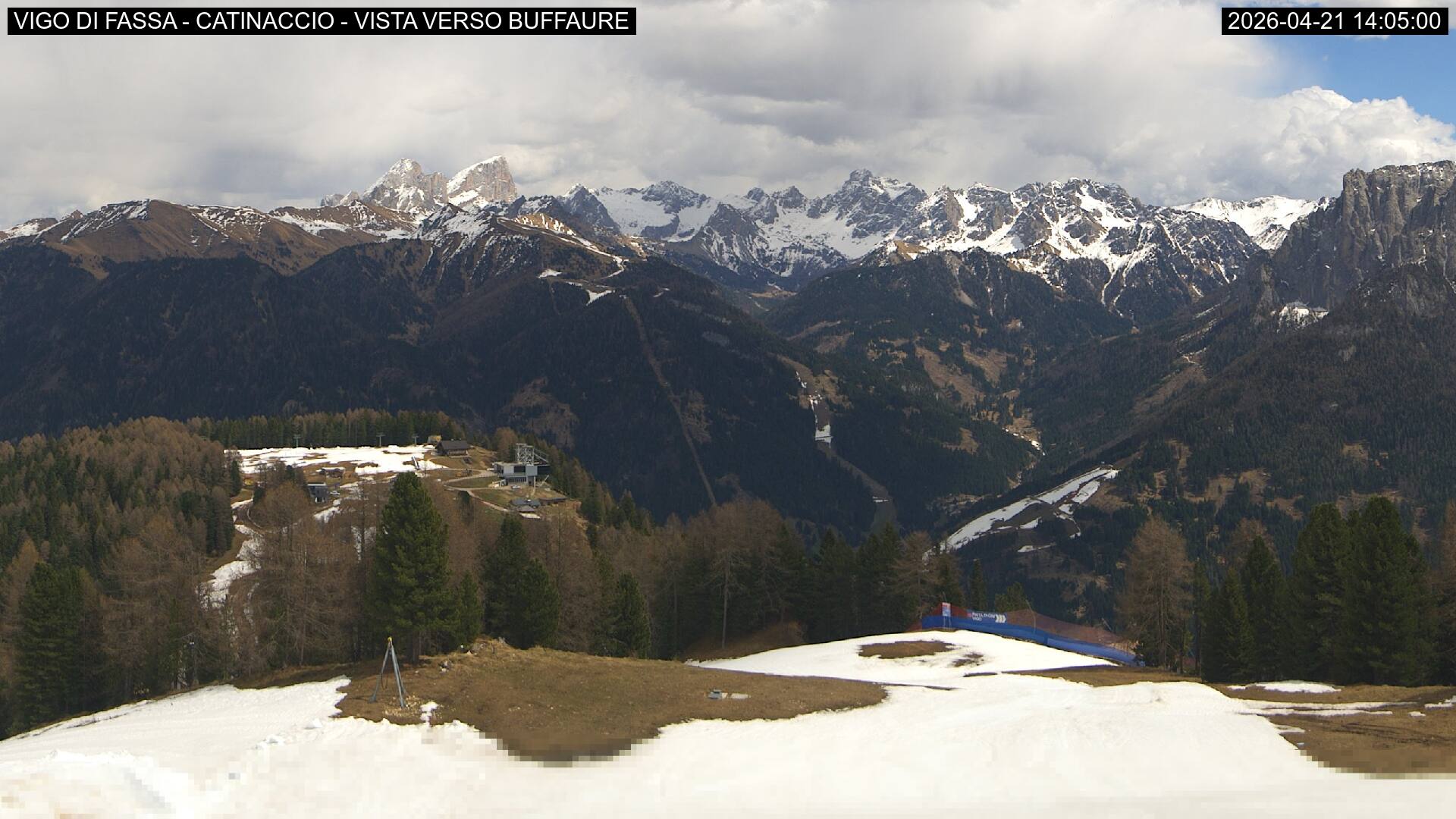 Webcam a Vigo di Fassa - Trentino