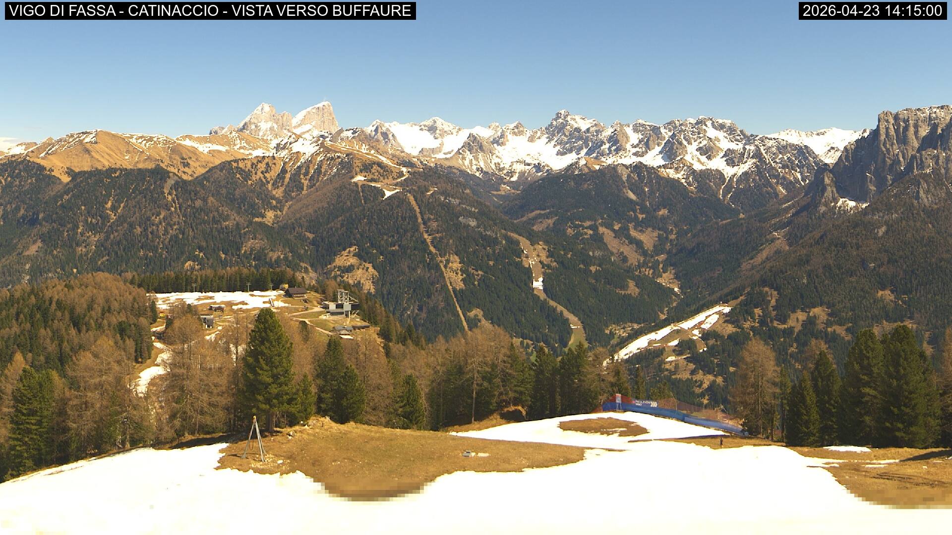 Webcam a Vigo di Fassa - Trentino