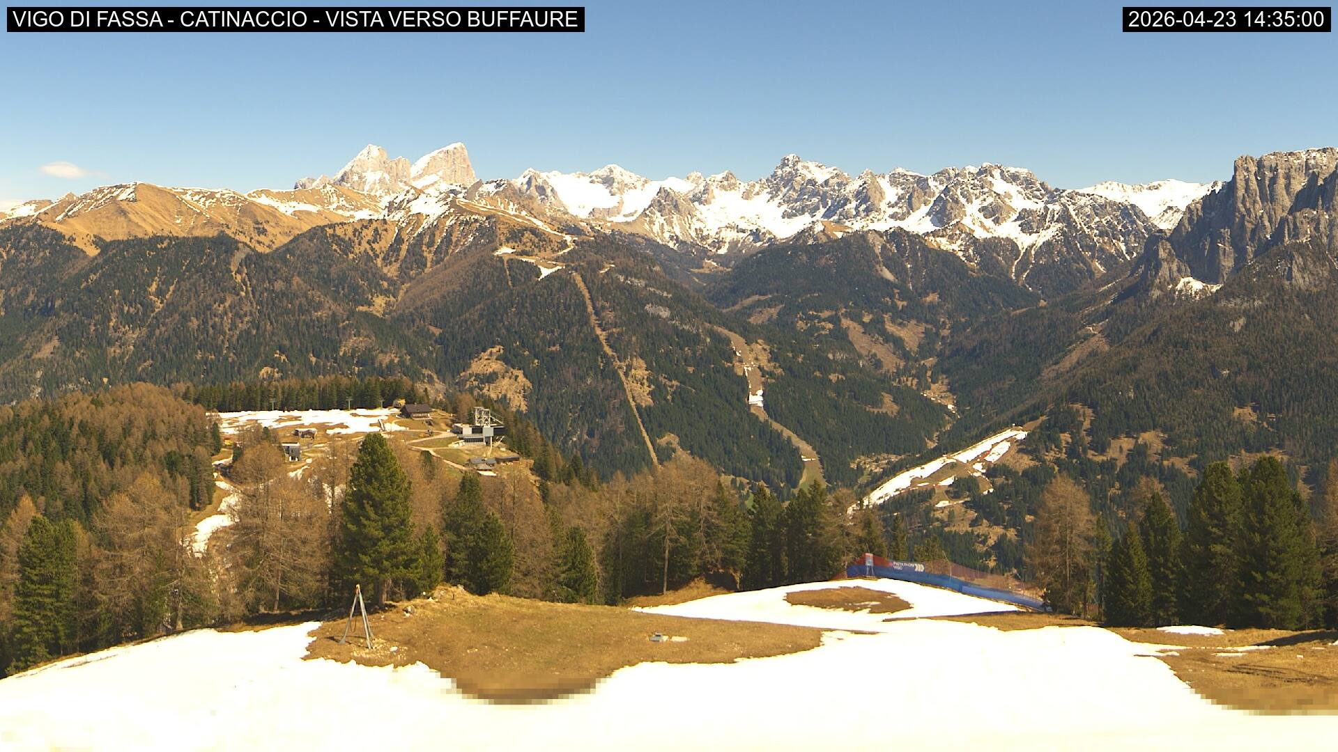 Webcam a Vigo di Fassa - Trentino