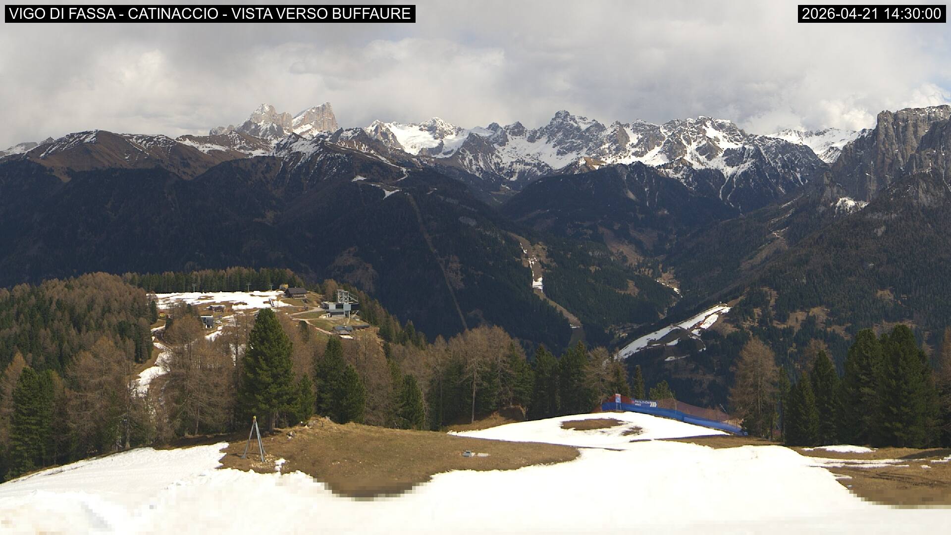 Webcam a Vigo di Fassa - Trentino