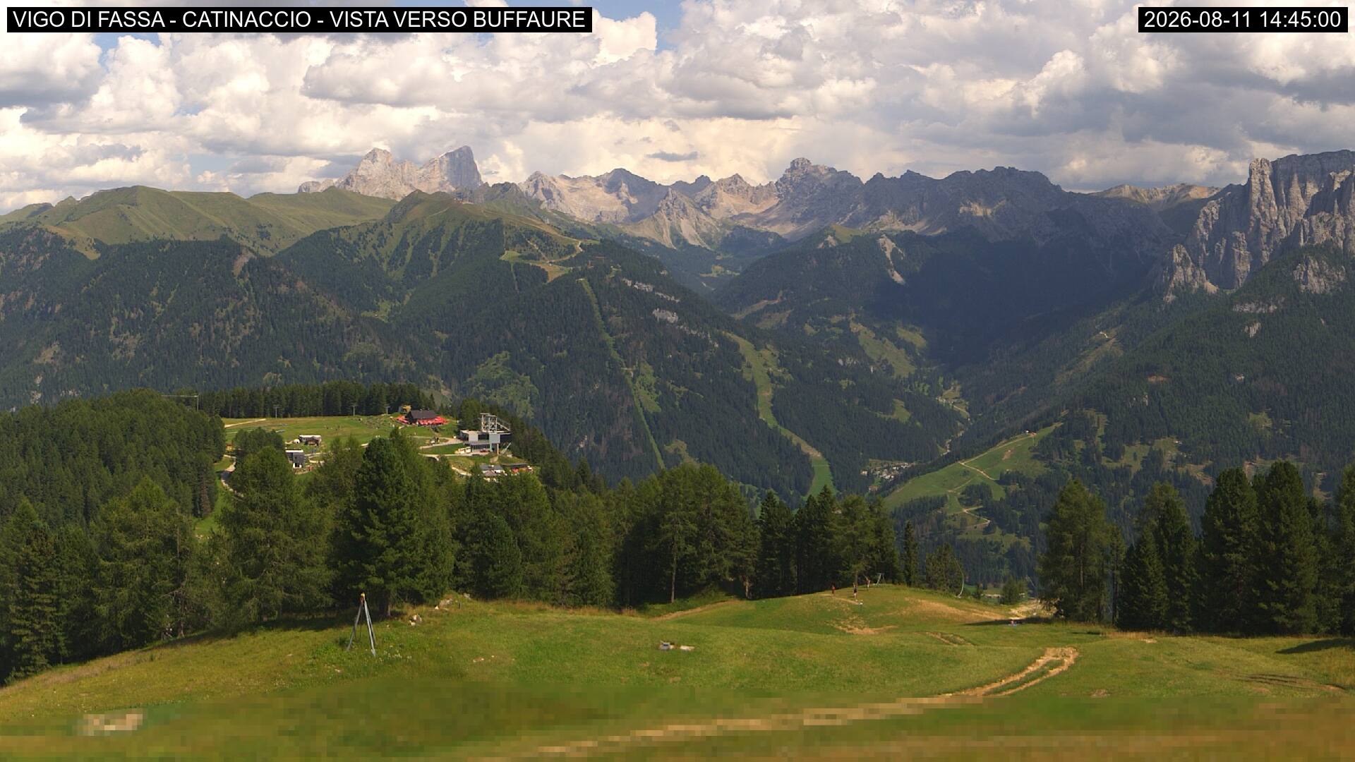 Webcam a Vigo di Fassa - Trentino