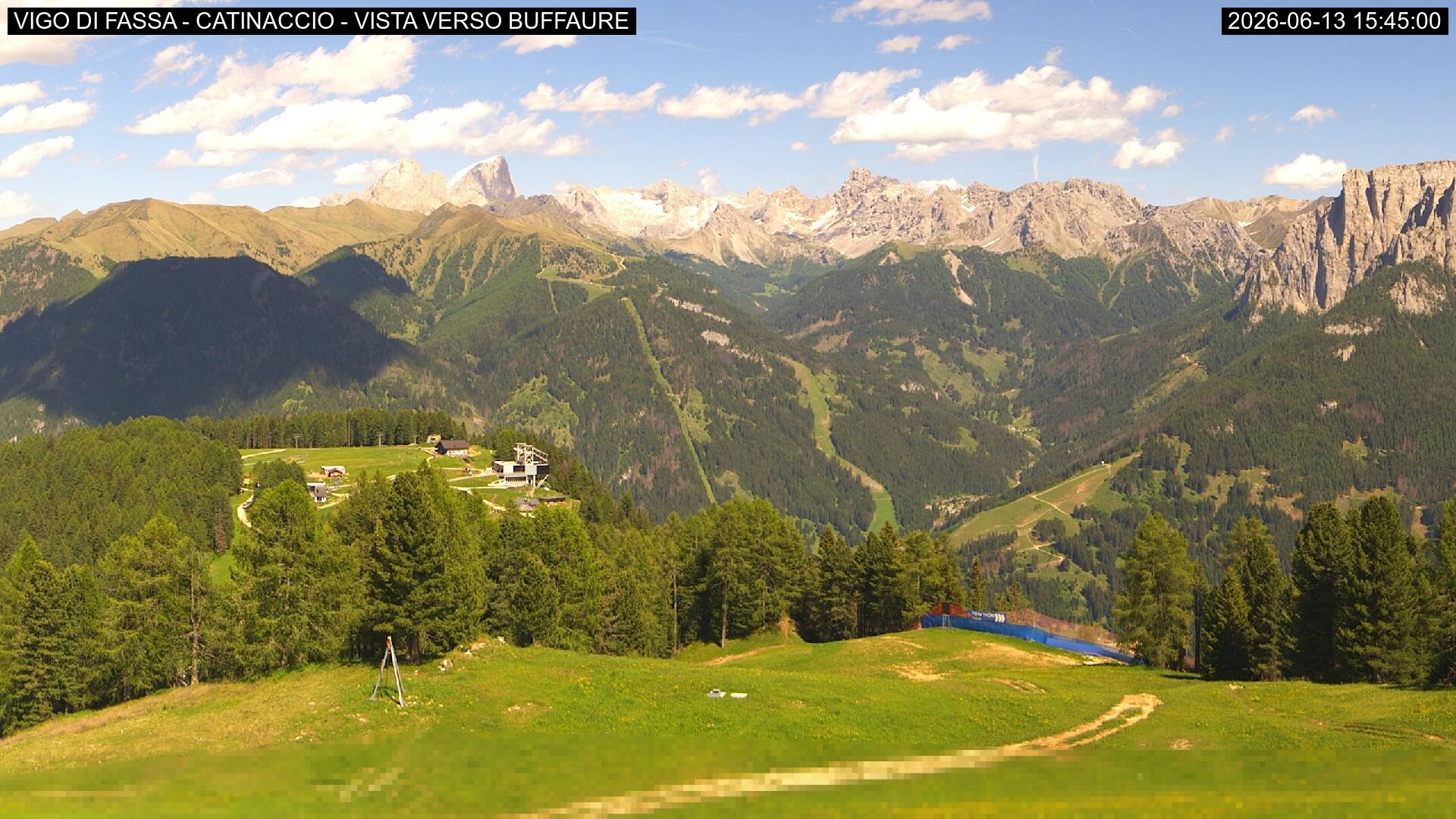 Webcam a Vigo di Fassa - Trentino - Dolomiti
