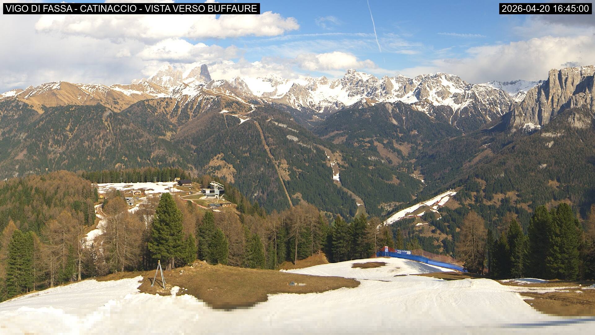 Webcam a Vigo di Fassa - Trentino