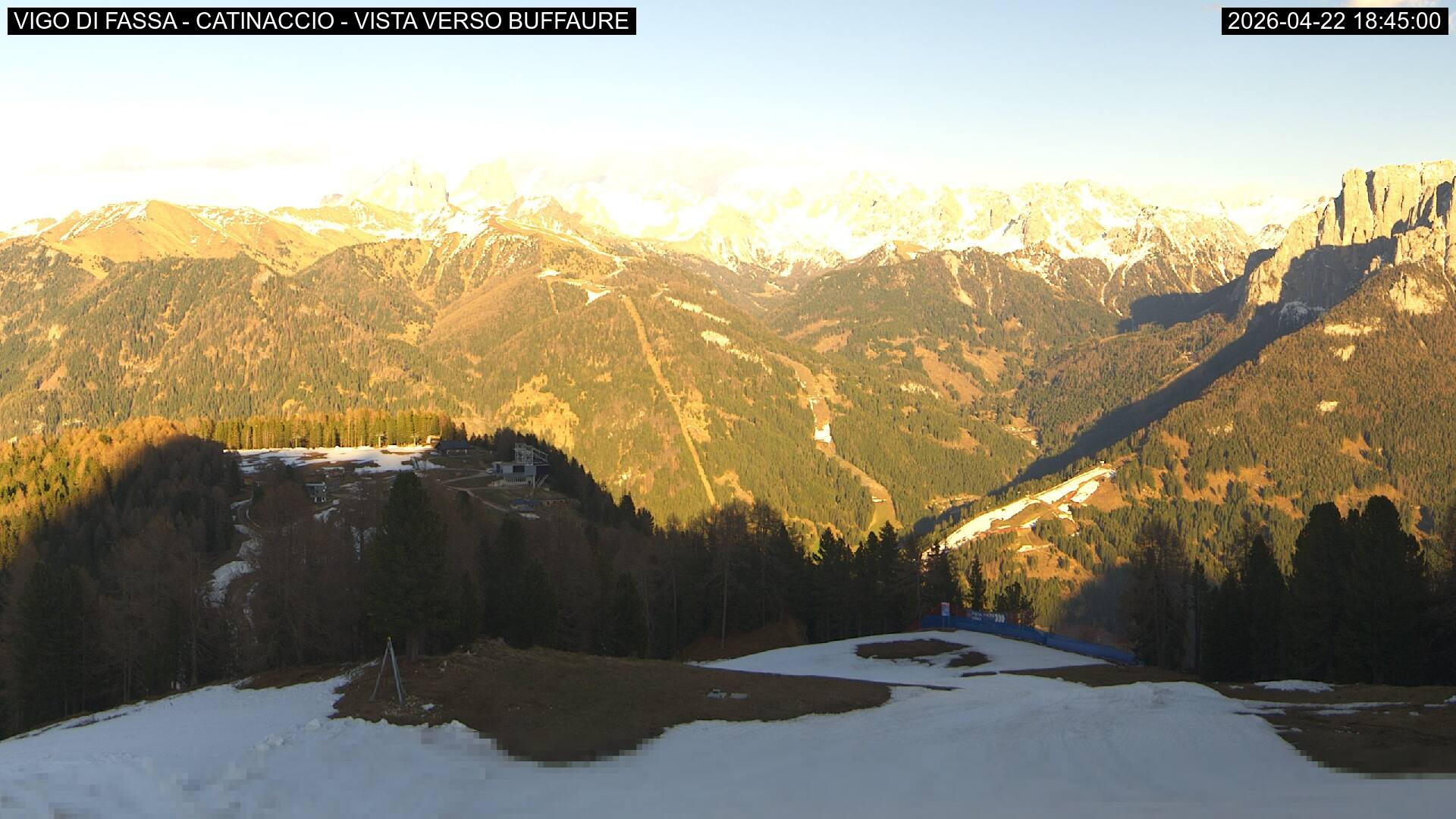 Webcam a Vigo di Fassa - Trentino