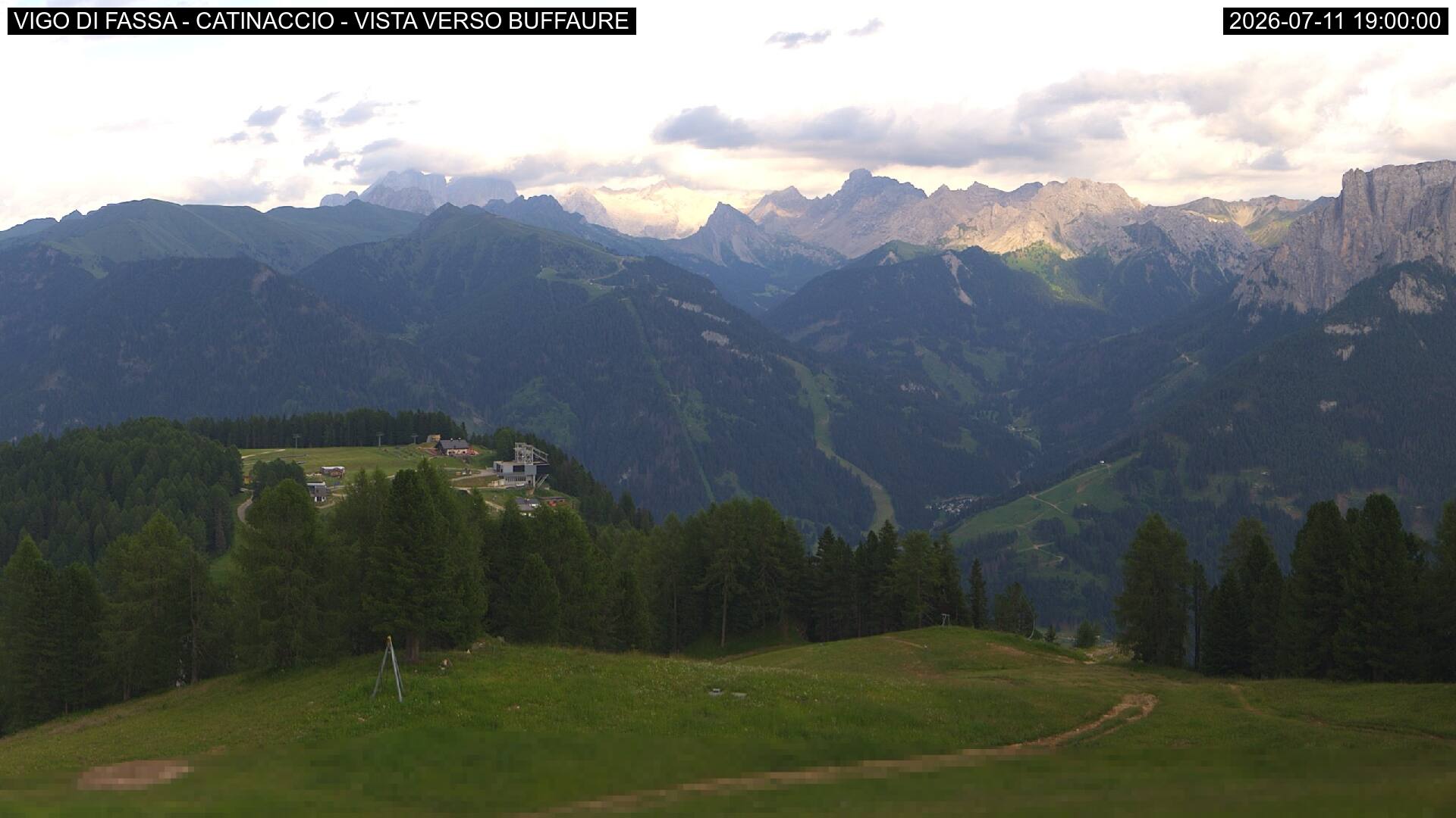 Webcam a Vigo di Fassa - Trentino
