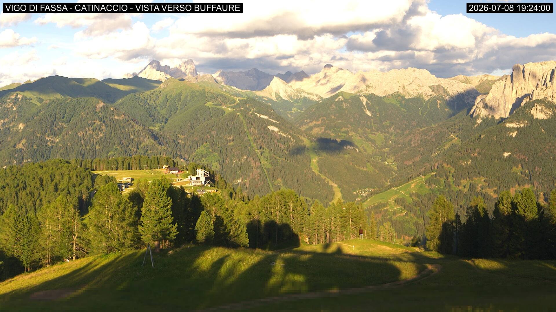 Webcam a Vigo di Fassa - Trentino