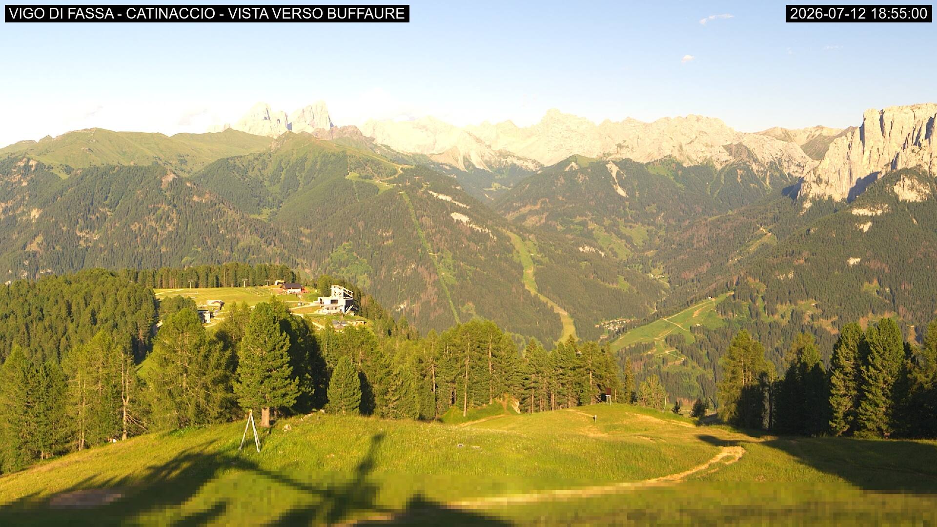 Webcam a Vigo di Fassa - Trentino