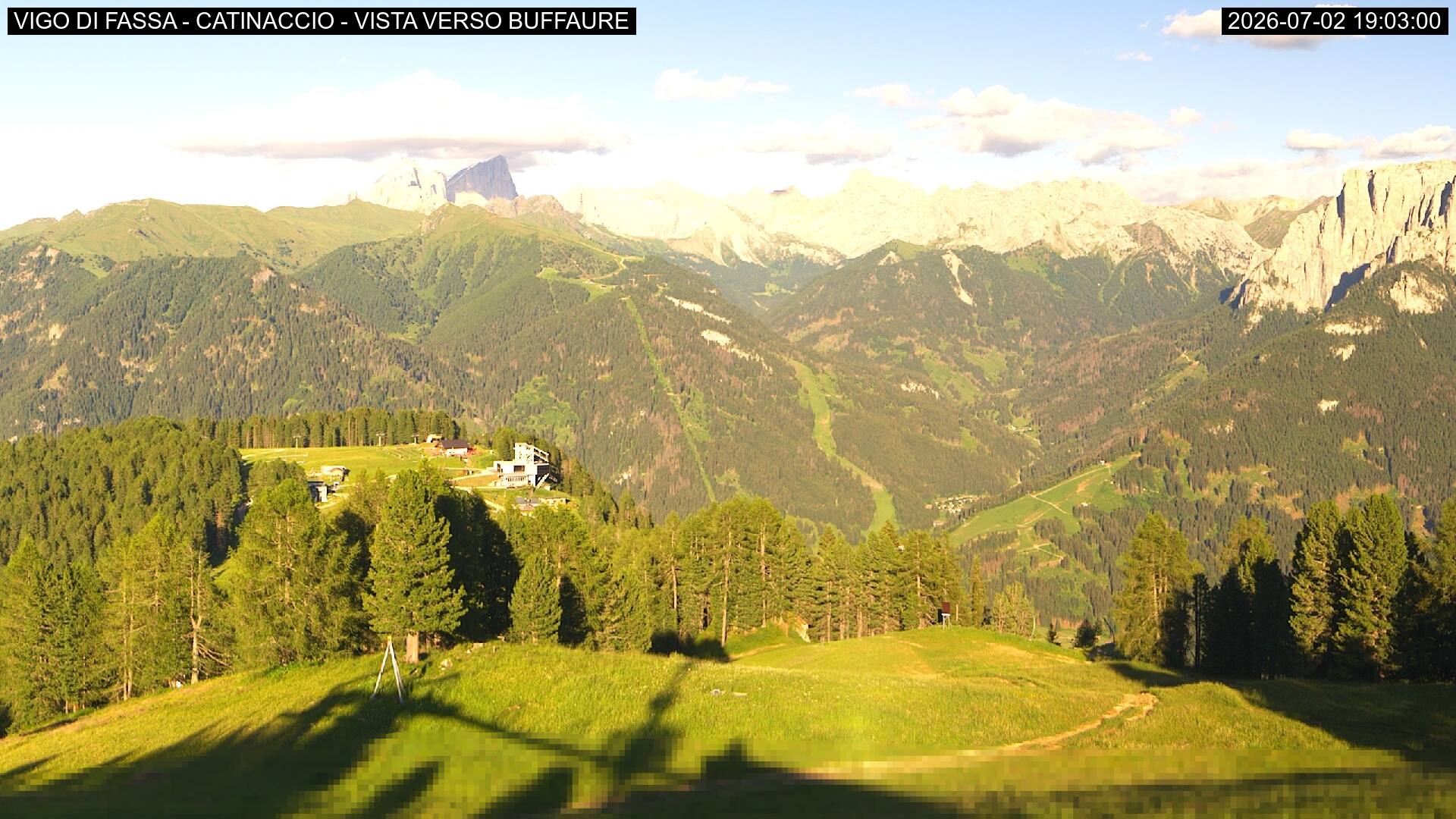 Webcam a Vigo di Fassa - Trentino