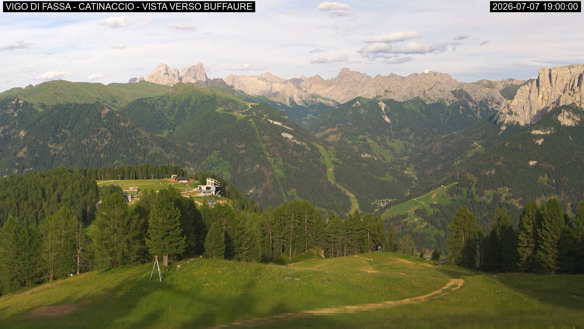 Webcam a Vigo di Fassa - Trentino