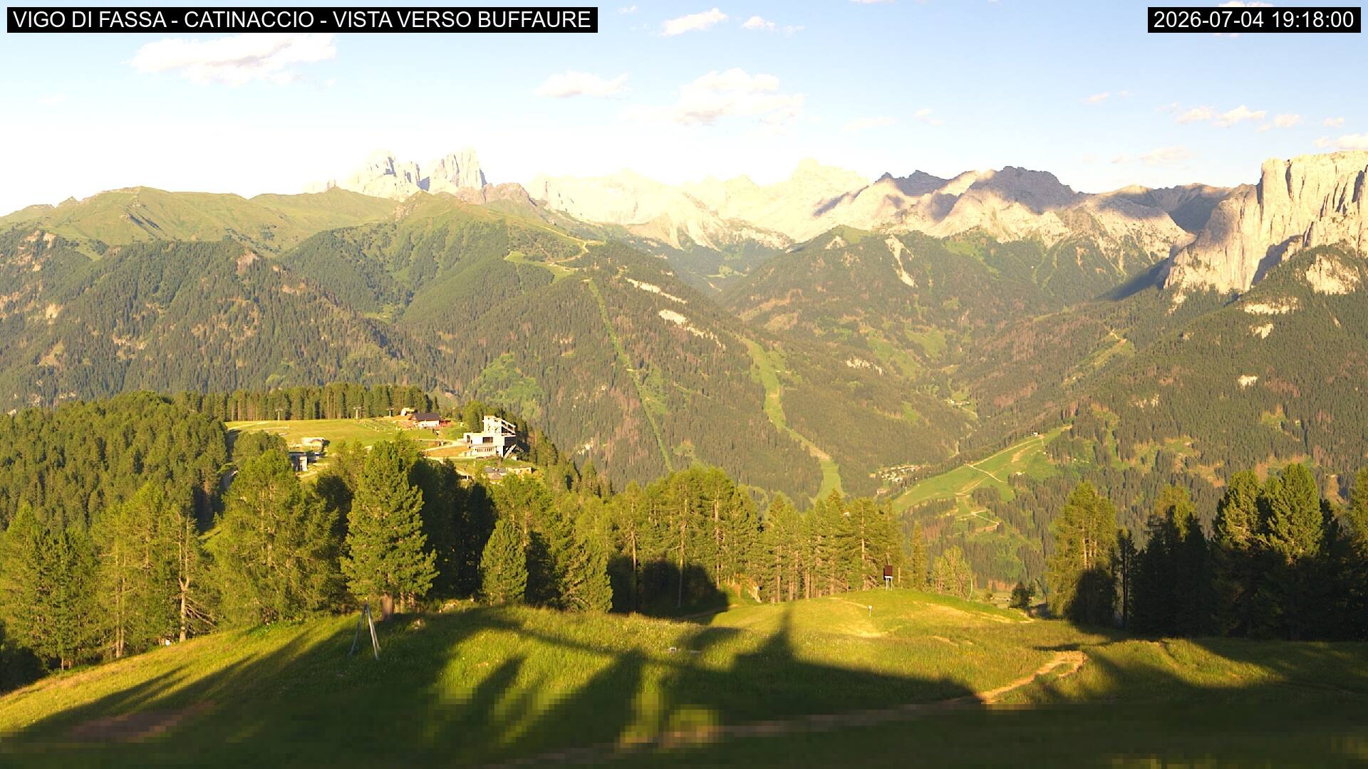 Webcam a Vigo di Fassa - Trentino