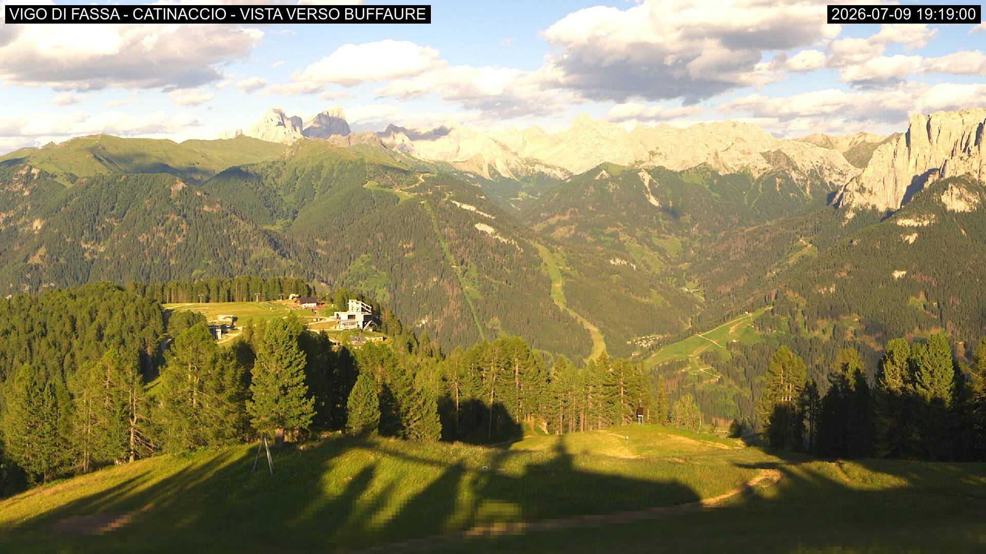 Webcam a Vigo di Fassa - Trentino