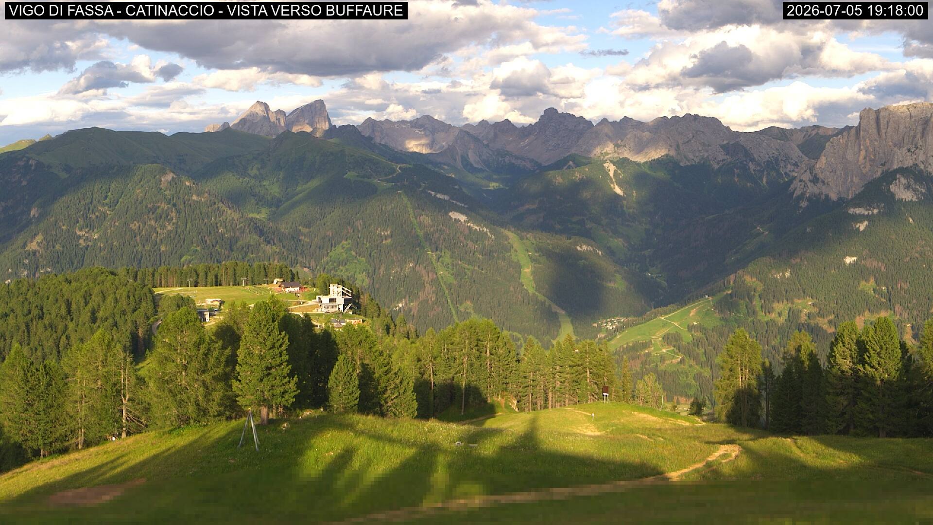 Webcam a Vigo di Fassa - Trentino