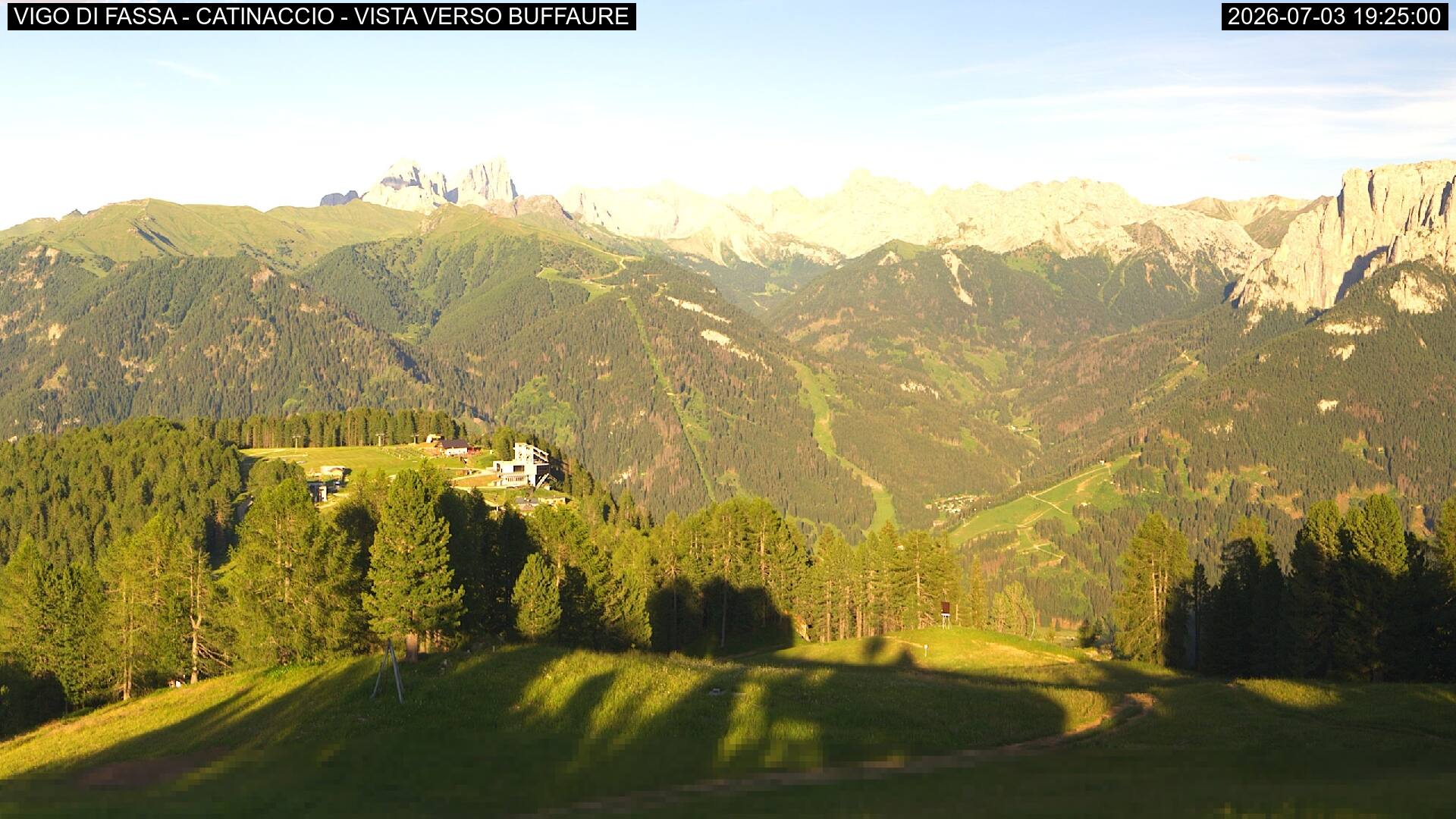 Webcam a Vigo di Fassa - Trentino