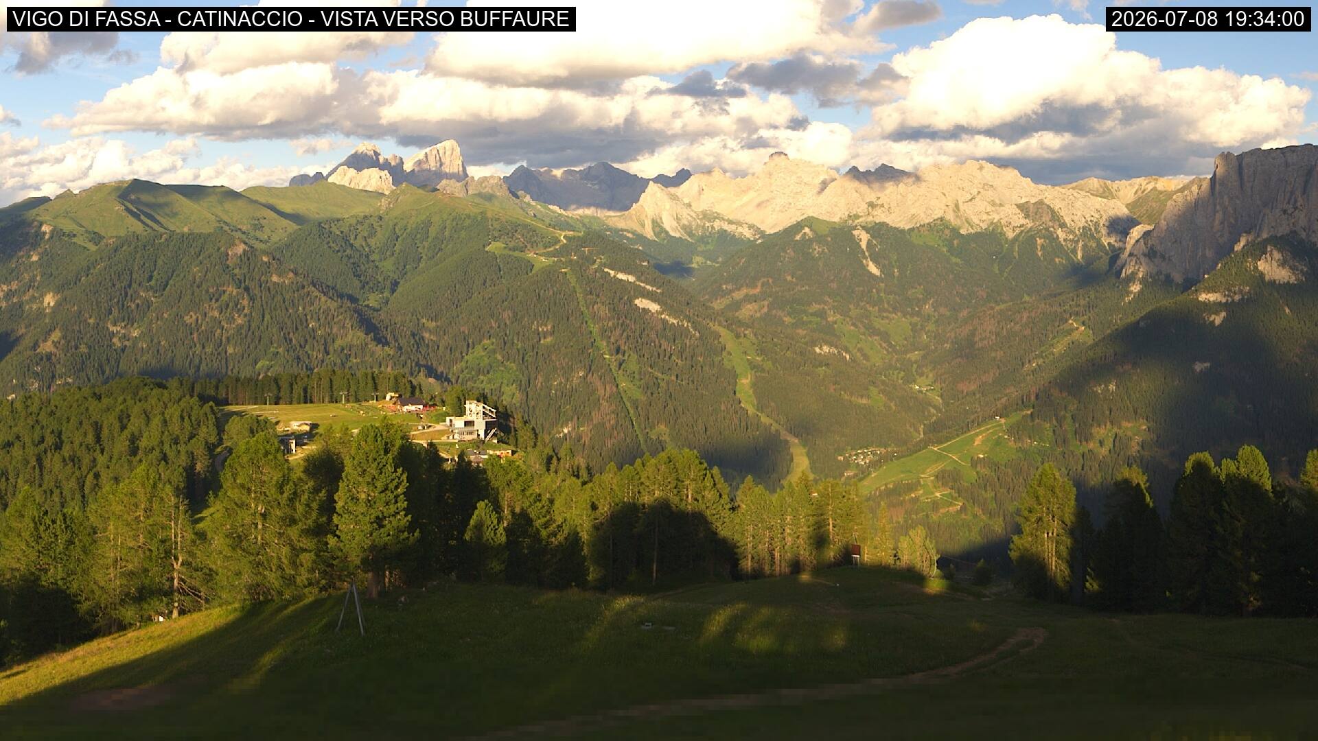 Webcam a Vigo di Fassa - Trentino