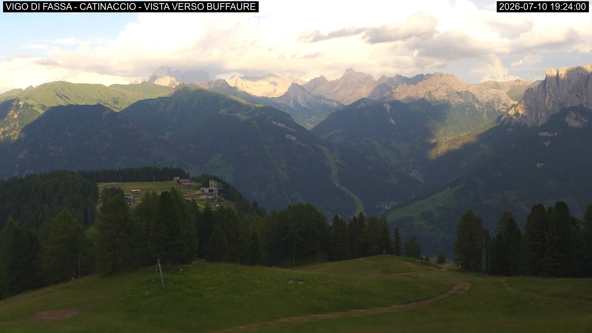 Webcam a Vigo di Fassa - Trentino