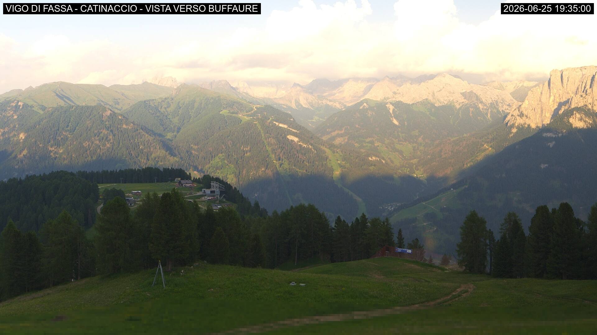 Webcam a Vigo di Fassa - Trentino