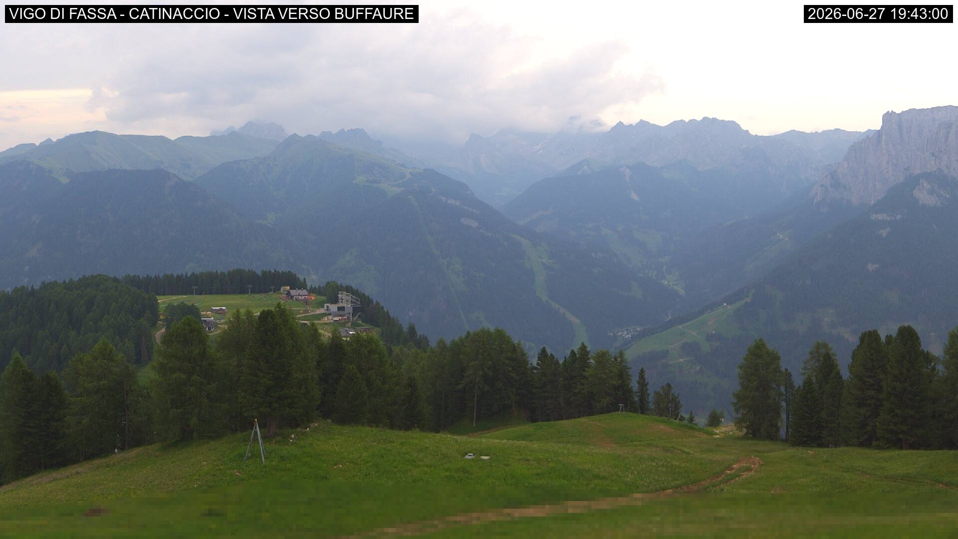 Webcam a Vigo di Fassa - Trentino