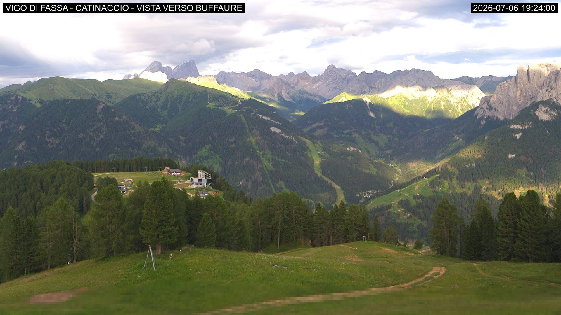 Webcam a Vigo di Fassa - Trentino