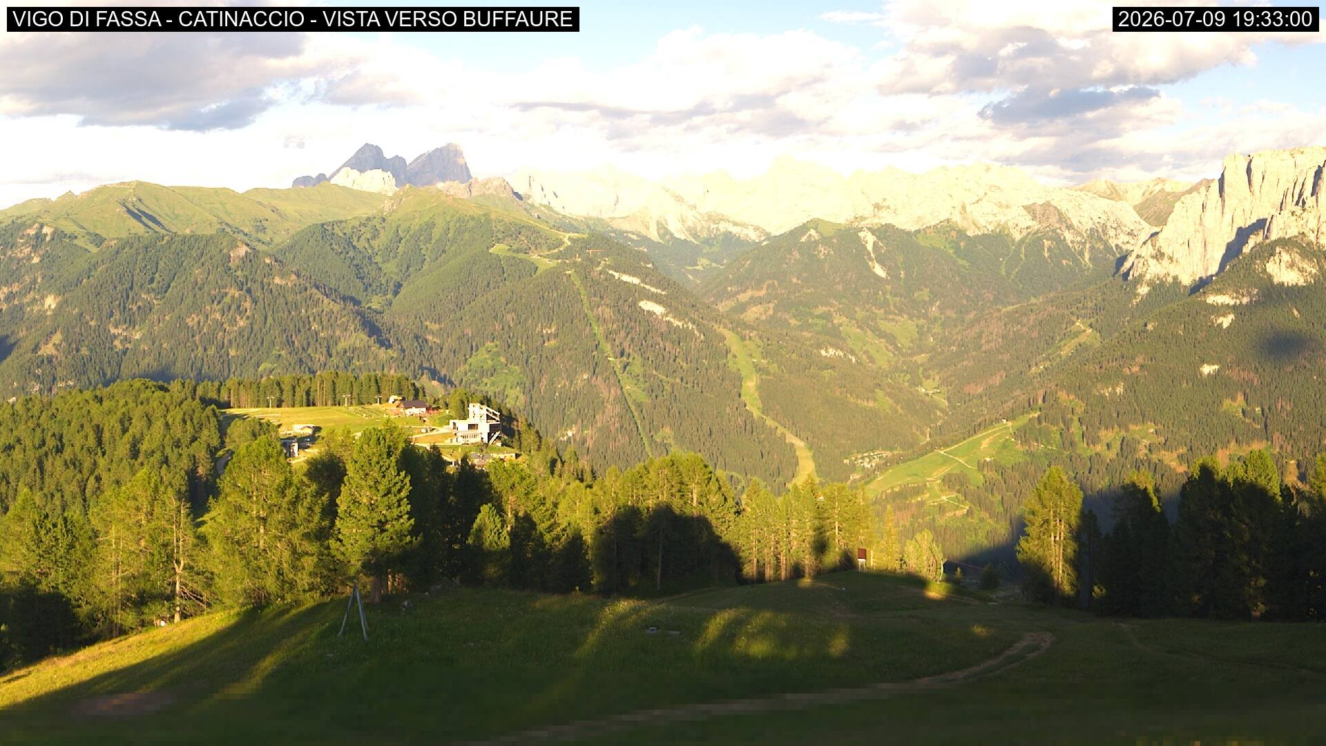 Webcam a Vigo di Fassa - Trentino