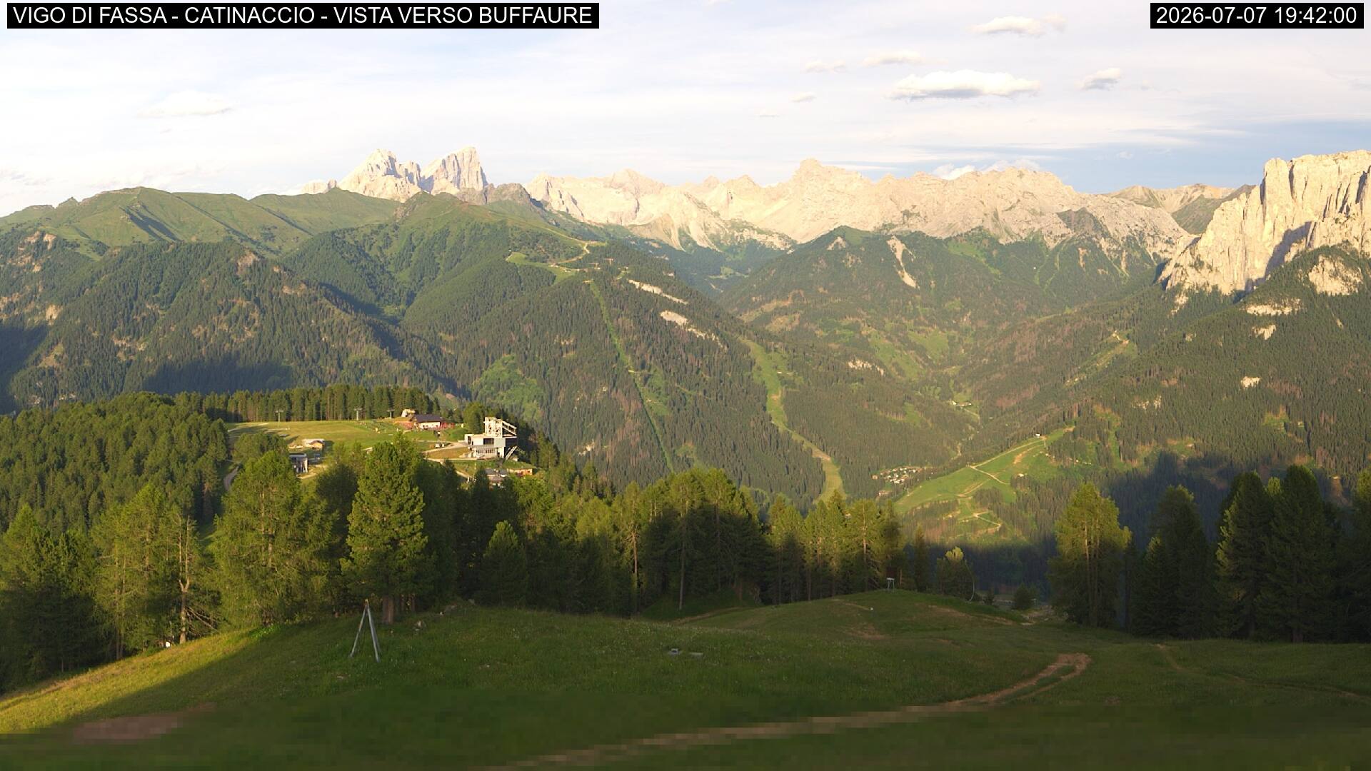 Webcam a Vigo di Fassa - Trentino