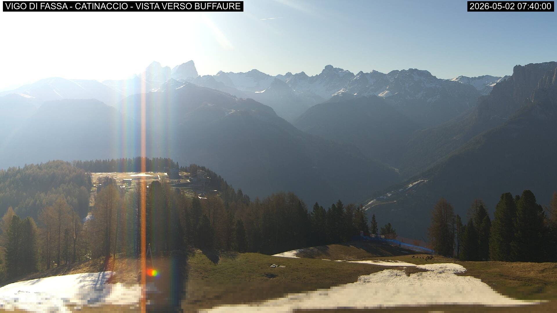 Webcam a Vigo di Fassa - Trentino - Dolomiti