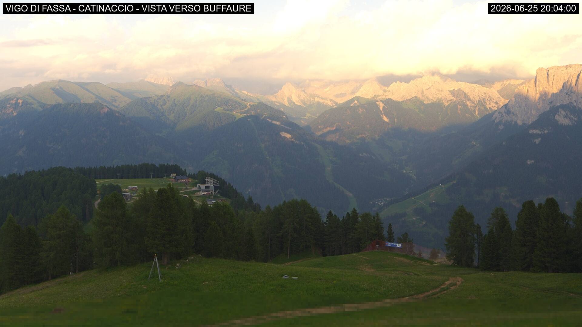 Webcam a Vigo di Fassa - Trentino
