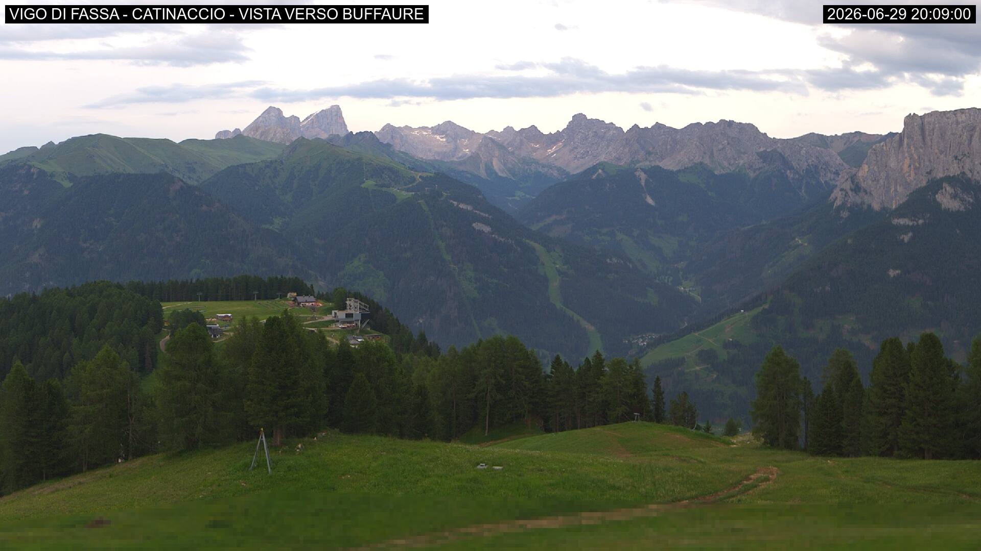 Webcam a Vigo di Fassa - Trentino