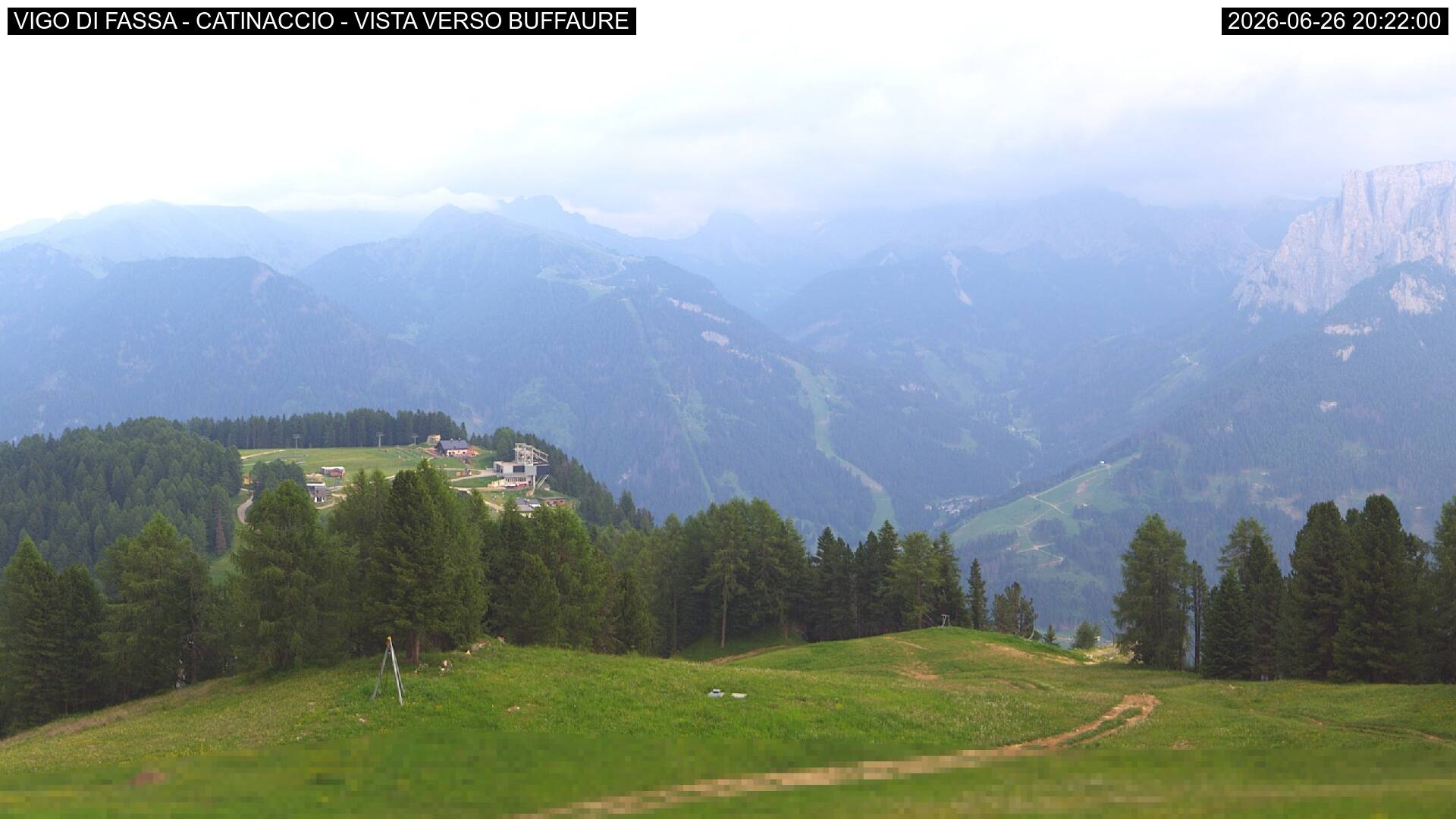 Webcam a Vigo di Fassa - Trentino