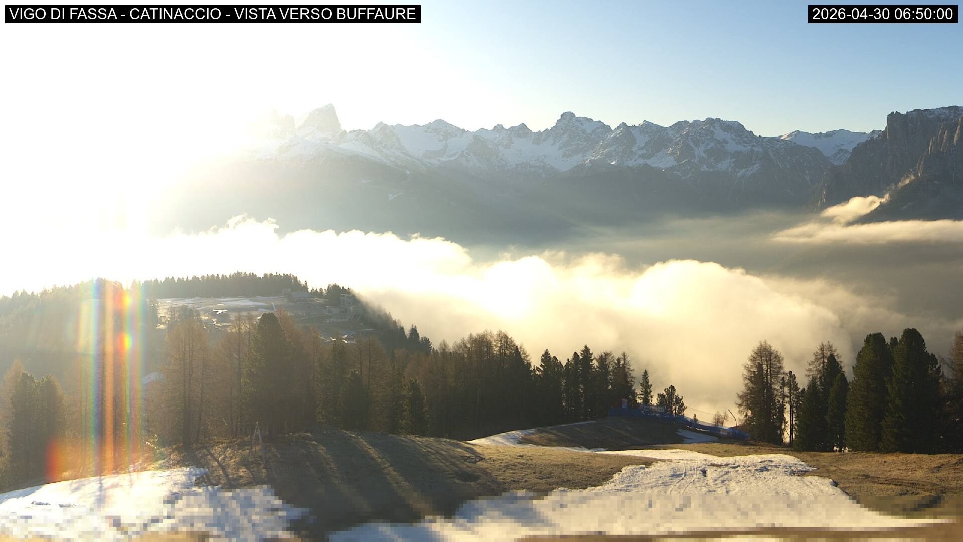 Webcam a Vigo di Fassa - Trentino - Dolomiti