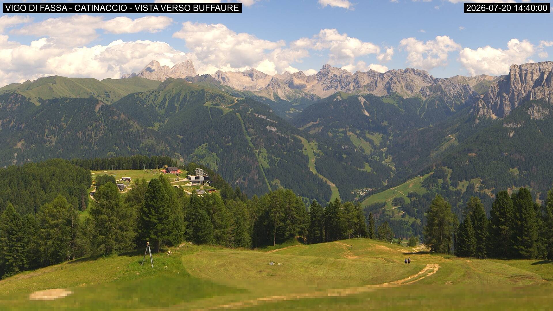Webcam a Vigo di Fassa - Trentino