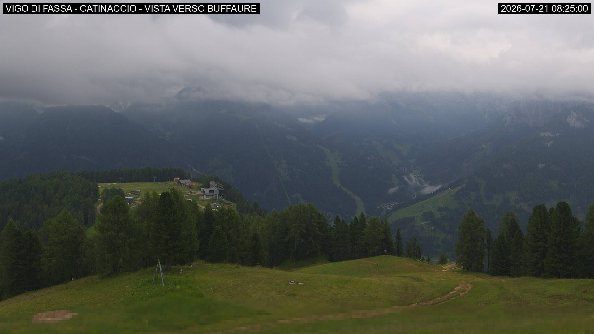 Webcam a Vigo di Fassa - Trentino