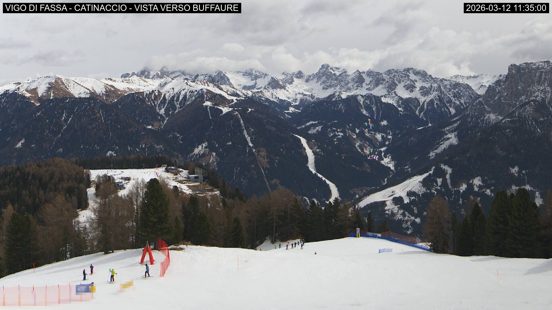 Webcam a Vigo di Fassa - Trentino - Dolomiti