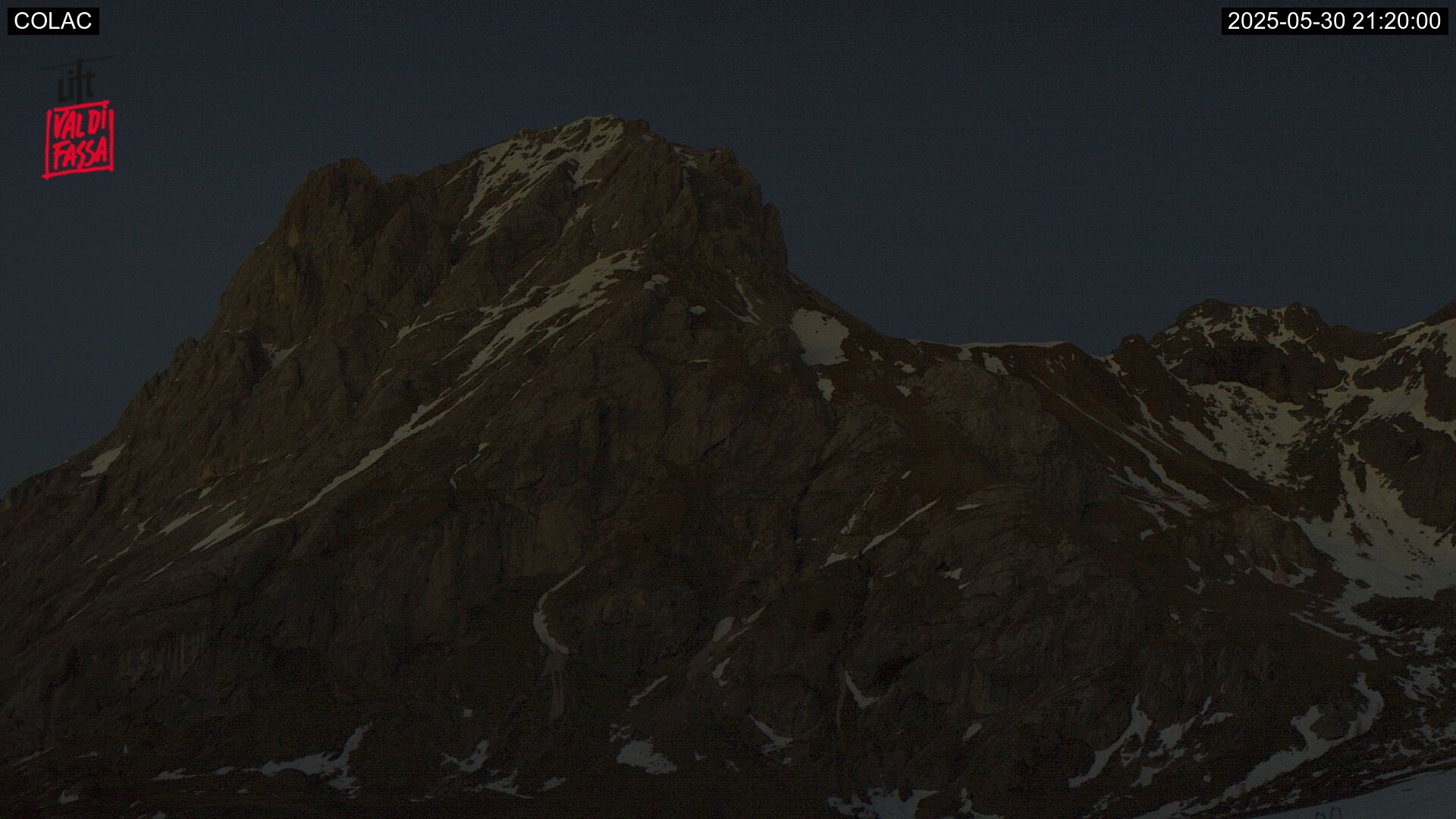 immagine della webcam nei dintorni di Corvara in Badia: webcam Ciampac Alba